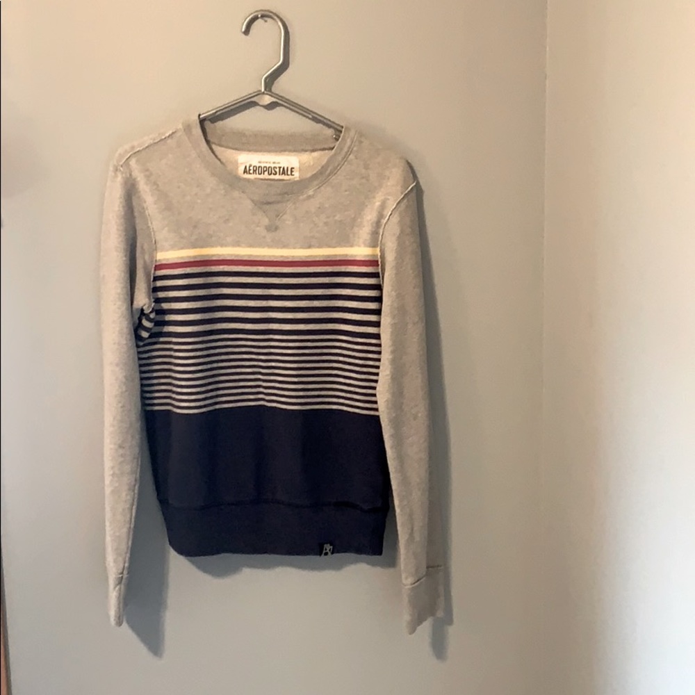 striped Aeropostale sweatshirt sz XS/TP.